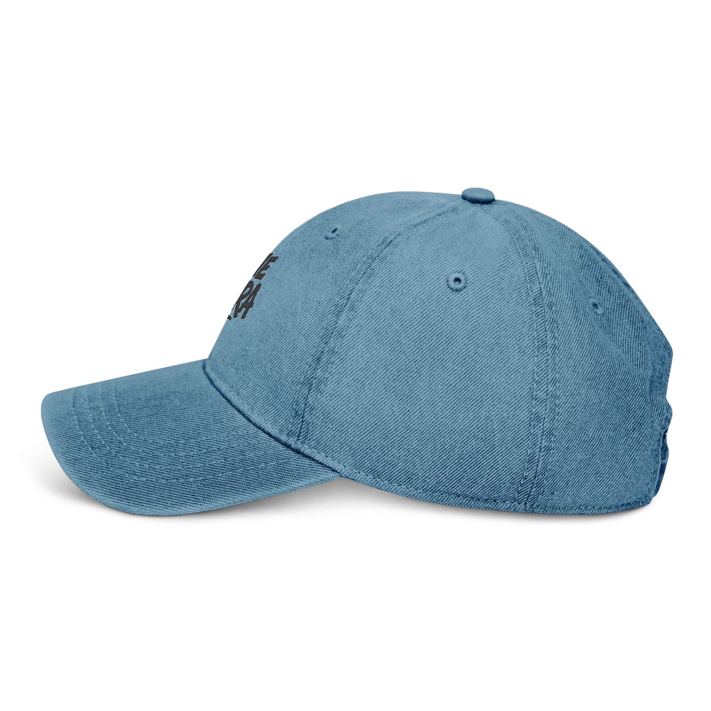 Stylish Embroidered Denim Hat