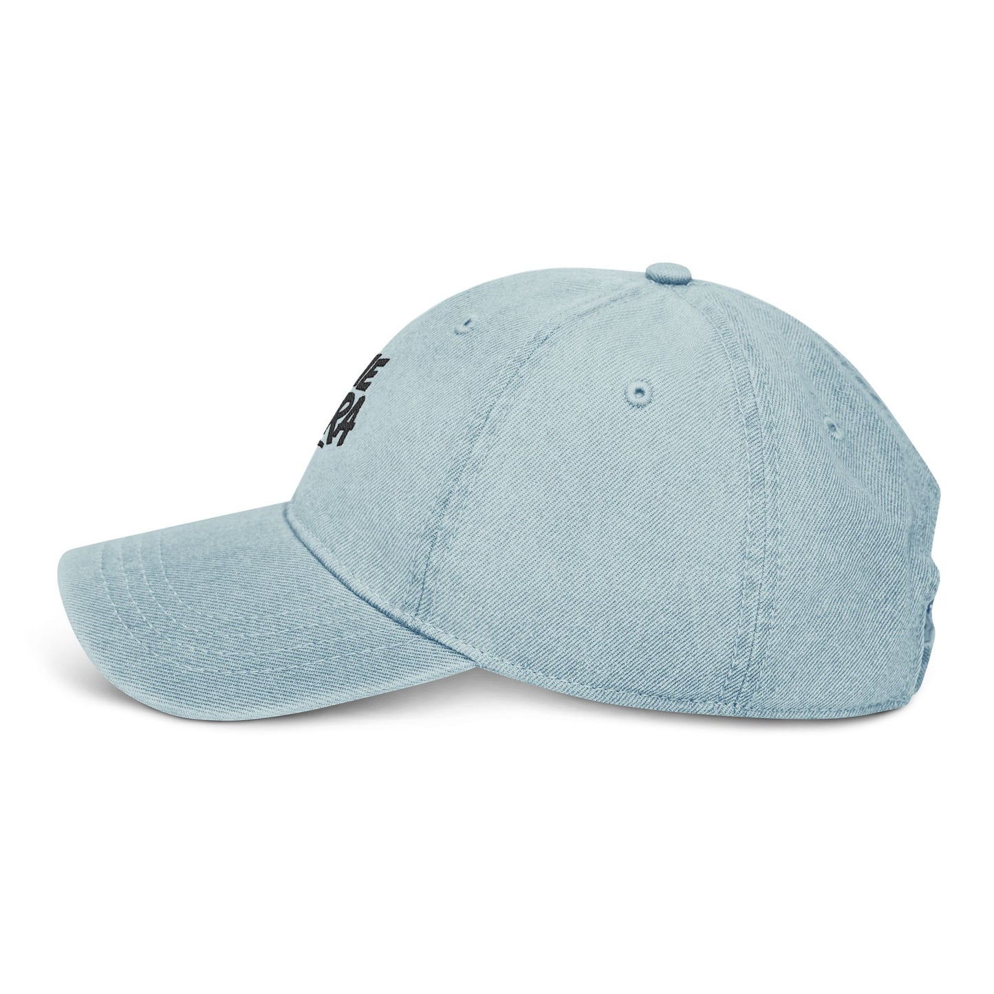Stylish Embroidered Denim Hat