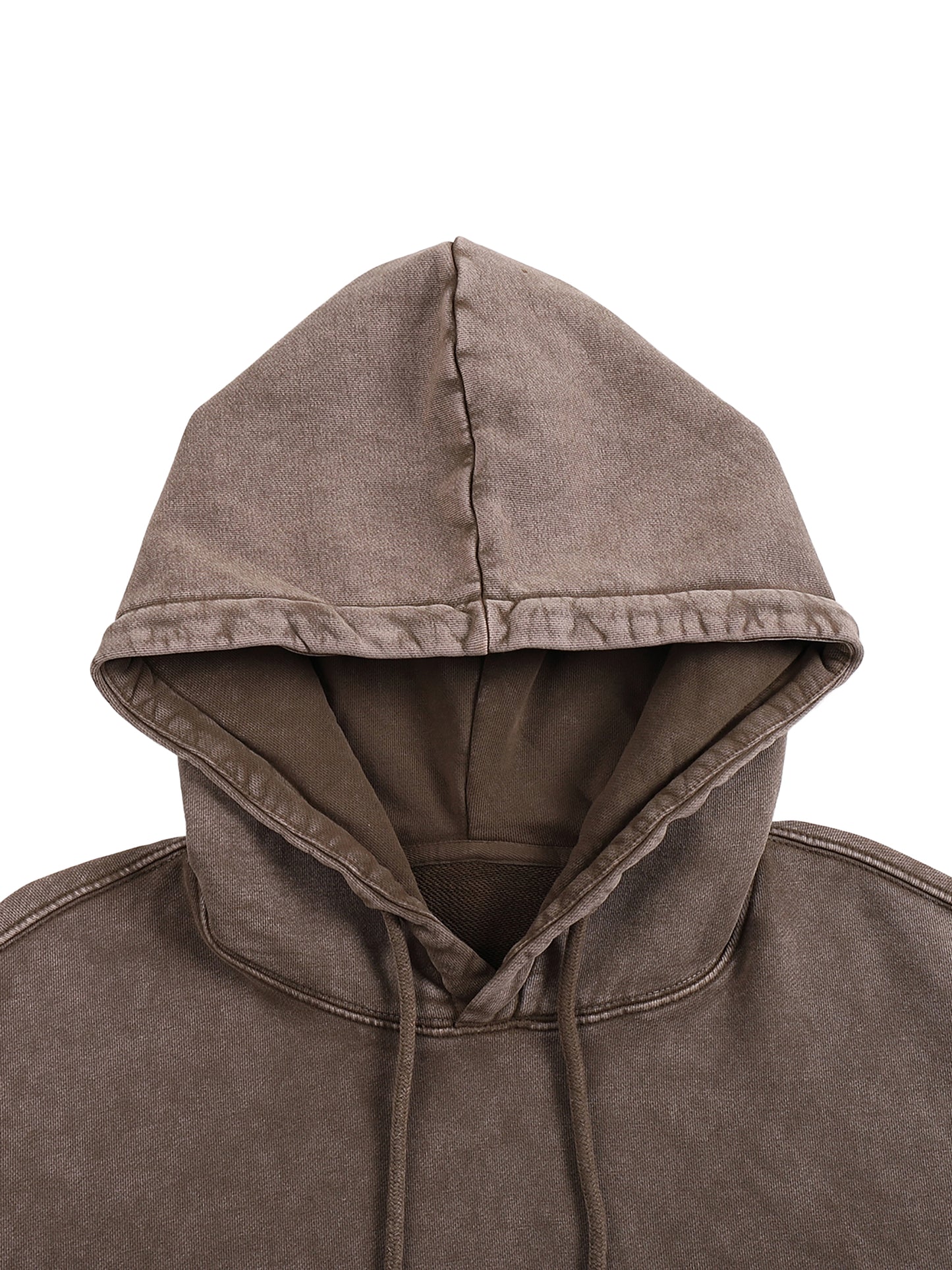 Heavyweight Pure Cotton Classic Snow Washed Hoodie